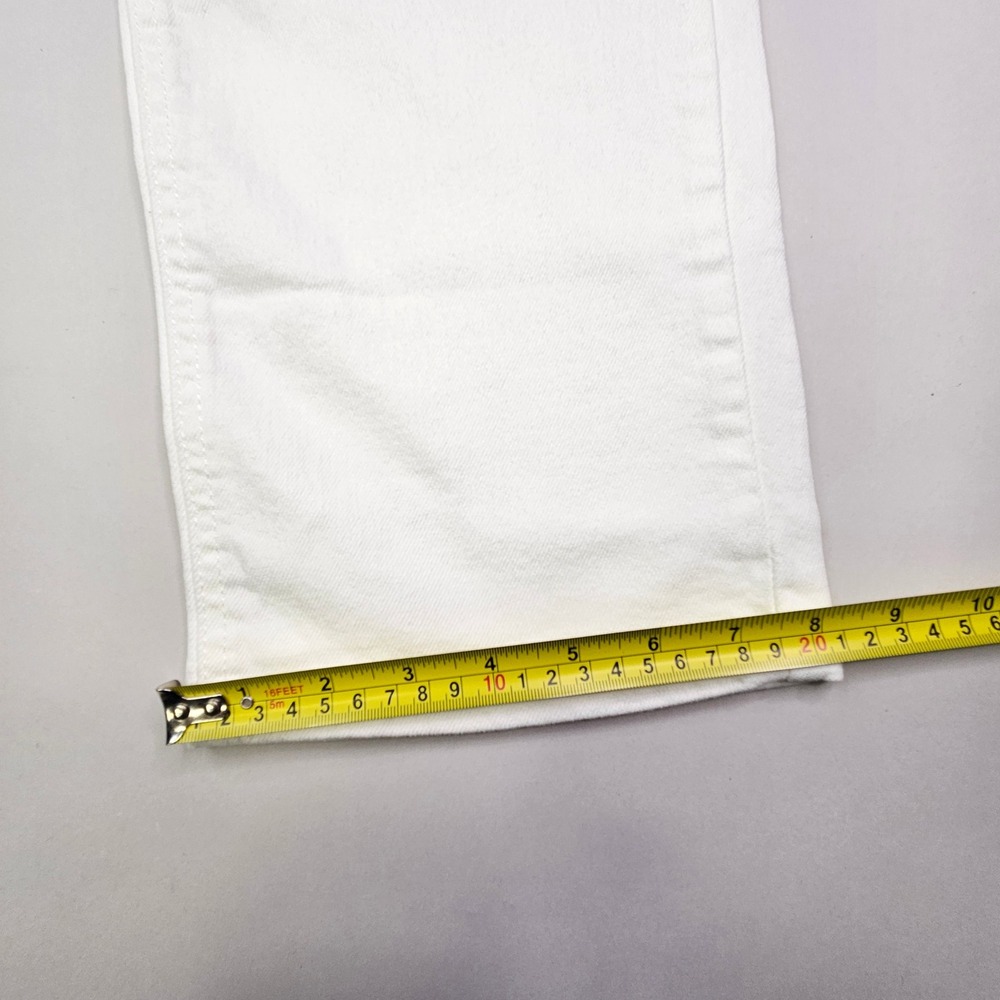 Levi's 541 Athletic Taper Jeans Mens 36x30 White Stretch Flex Denim 18181-0537 - Picture 6 of 16